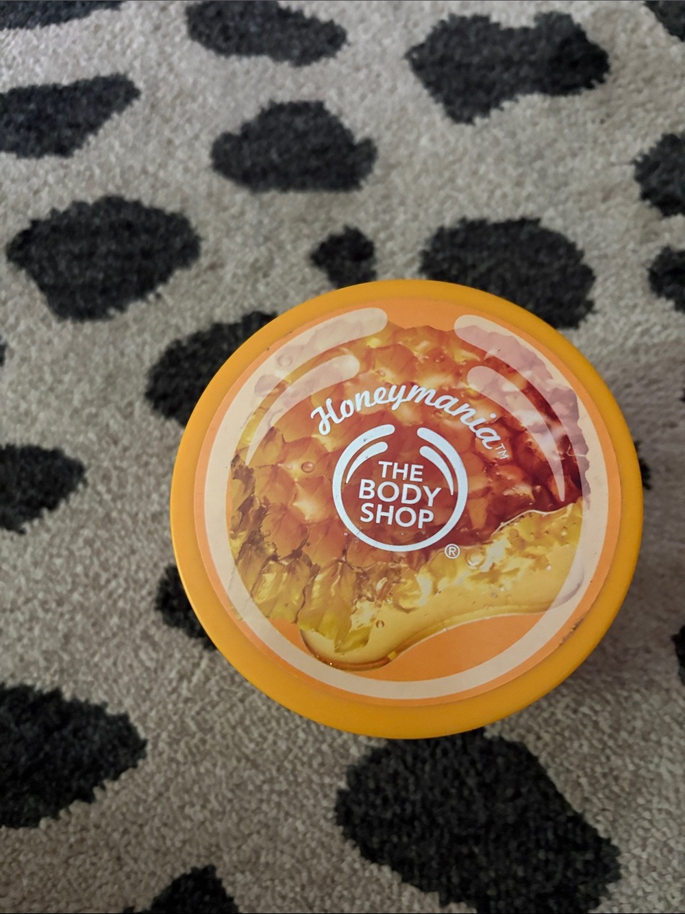 The Body Shop Honeymania Body Butter - Orange Packaging